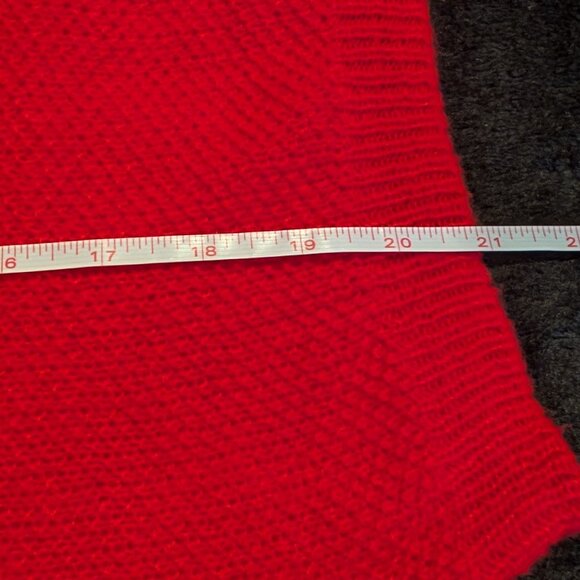 Bright Red Button-Front Cardigan - Picture 4 of 6